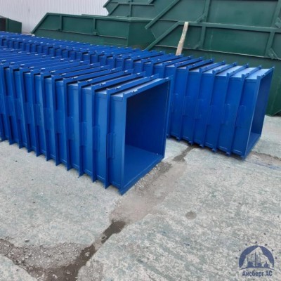 Контейнер металлический для мусора объём 1,1 м³ (евроформа)  купить в Ростове-на-Дону